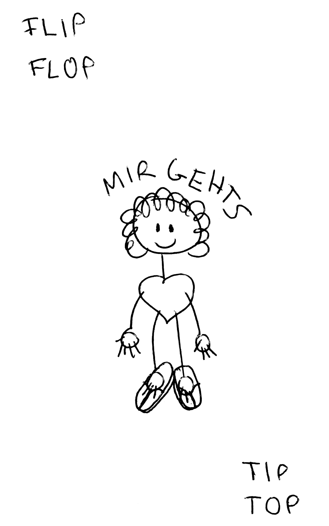 Flip flop mir gehts tip top